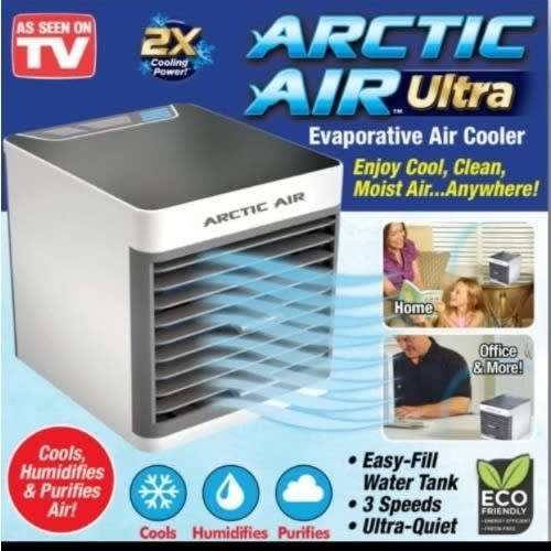 Arctic Air Ultra Mini Air Cooler - 2x Cooling Power