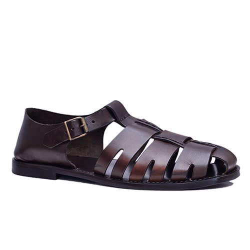Brown Full Cover Sandals