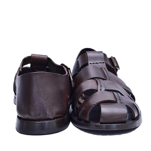 Brown Full Cover Sandals
