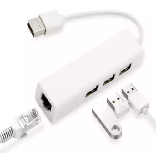 1 Port Usb Network With 3 Port Usb Hub
