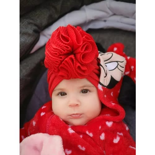 Turban For Girls - Red