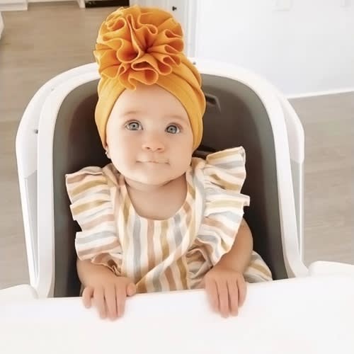 Turban For Girls - Orange