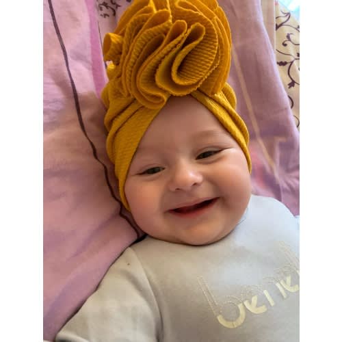 Turban For Girls - Orange