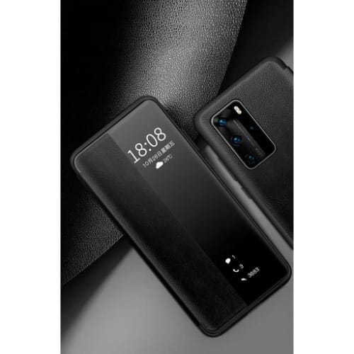 ClearView Flip Cover For Tecno Spark Go 2020 - Black