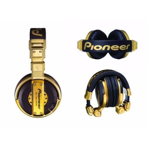 Hdj-1000 Professional Dj Headphones - Gold