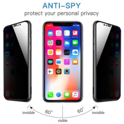 Screen Guard For Iphone Xs - Ultra Privacy 3d Glass