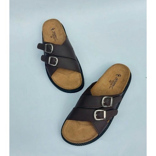Realwon Male Slippers - Dark Brown