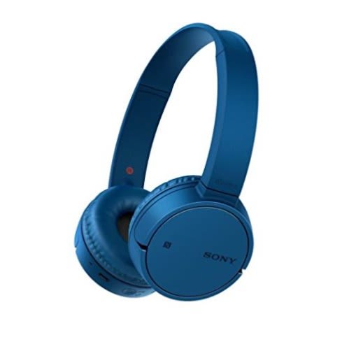 Wireless Bluetooth Nfc Headphones - Blue - Mdr-zx220bt