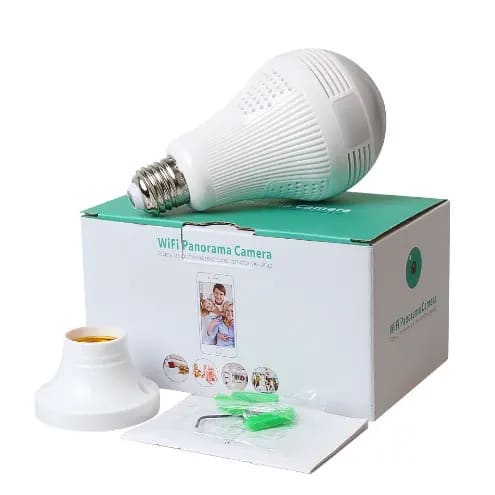 Wifi Security Light Bulb Camera - Hd 960p / 1080p