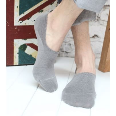Invincible Men's Cotton Socks - Grey