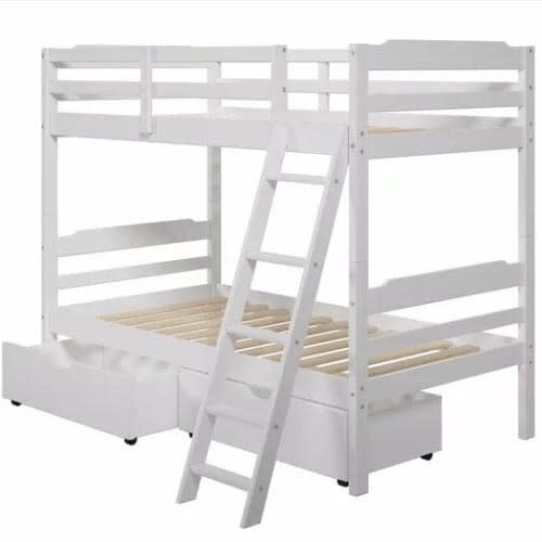 Brian Twin Bunk Bed With Drawers