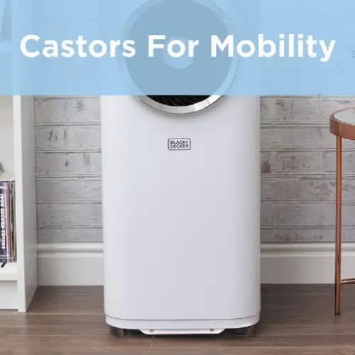 12,000 Btu Portable 3-in-1 Air Conditioner - Dehumidifier & Cooling Fan