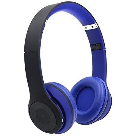 Foldable Bluetooth Wireless Earphones -Stn-019 -Blue