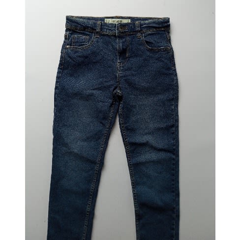 Kids Relaxed Straight Jeans - Blue