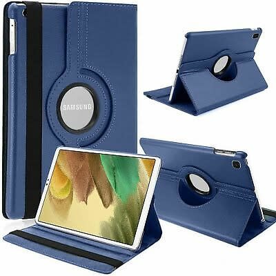 360 Degree Rotation Case For Samsung Galaxy Tab A7 Lite - T200 - Blue
