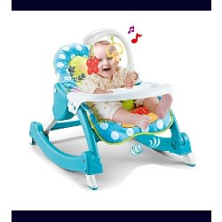 3 In 1 Baby To Toddler Reclining Rocker With Tray