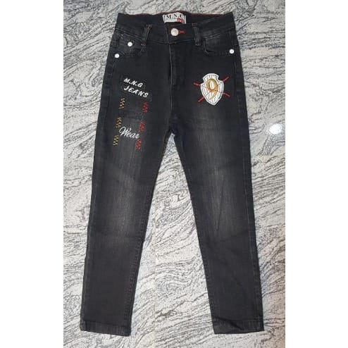 Mnc Turkey Boys Jean Trouser -Black