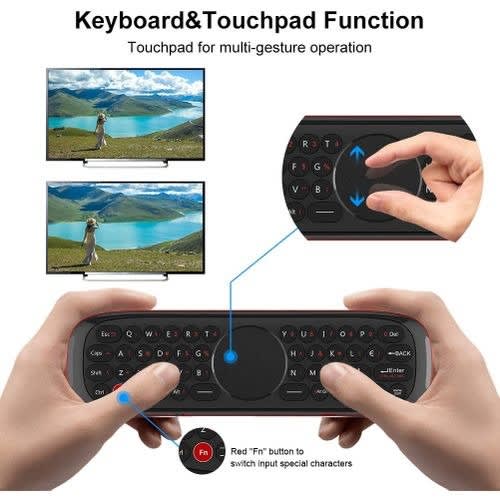 We Chip W2 Air Remote Anti-lost Smart Tv Voice Remote Control Wireless Keyboard