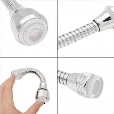 Water Tap Extender With Sprayer Nozzle