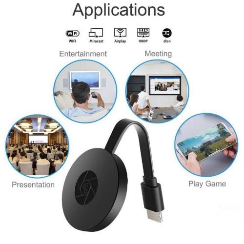 G5 Airplay Wireless Display Adapter - WIFI HDMI Display Dongle 4k Mobile Screen