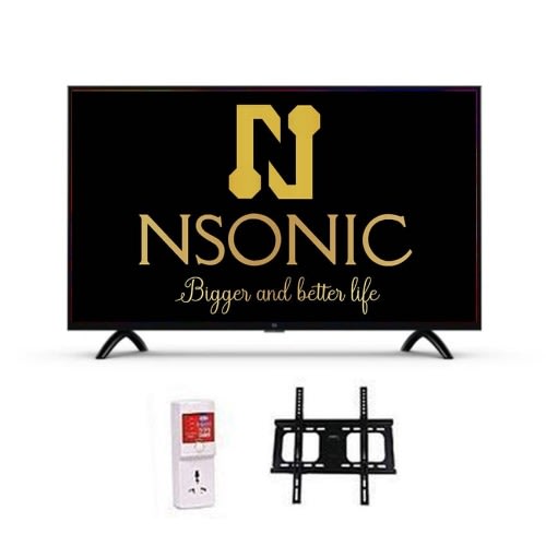 32-inch LED TV with Side Speaker + Free Wall Bracket & TV Guard