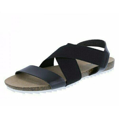 Prince Birkenstock Flat Sandals - Black