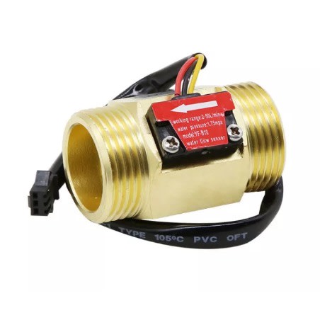 Dc 515v 1 Inch Water Flow Sensor Hall Sensor Switch Flow Meter