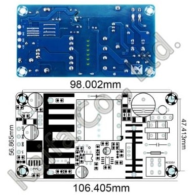 Dual Output Isolation Switching Power Supply Module