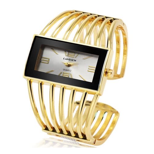 Women's Bangle Bracelet Watch - Gold