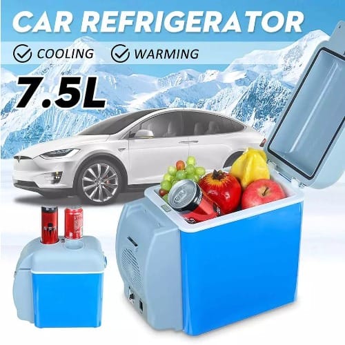 2 In 1 Car Cooling And Warming Refrigerator - 7.5ltrs