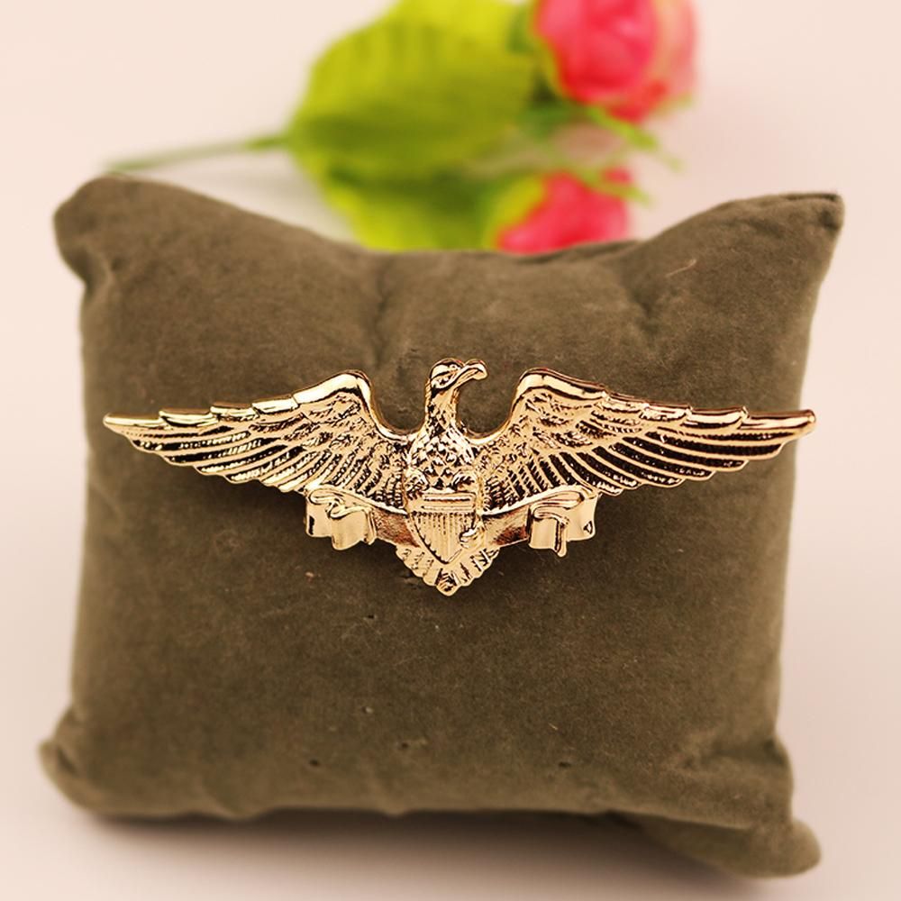 Men's Elegant Fashion  Eagle Brooch Pin Lapel Party