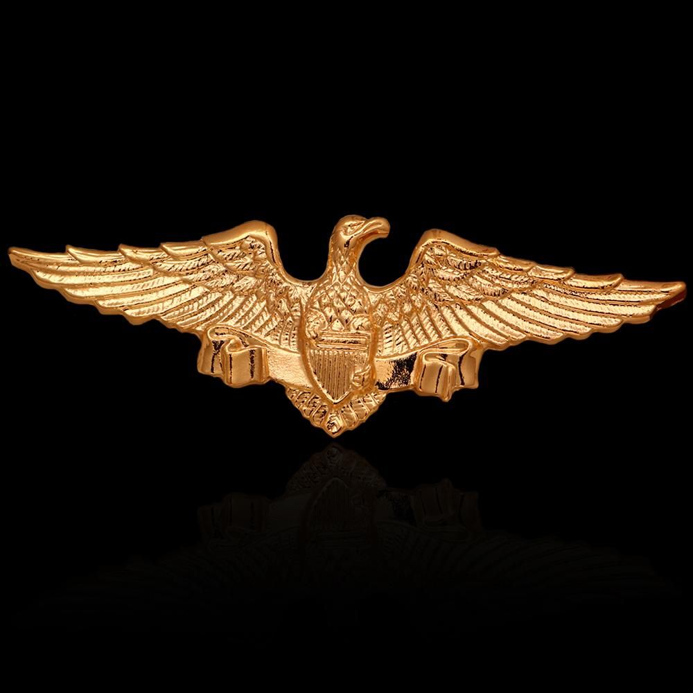 Men's Elegant Fashion  Eagle Brooch Pin Lapel Party