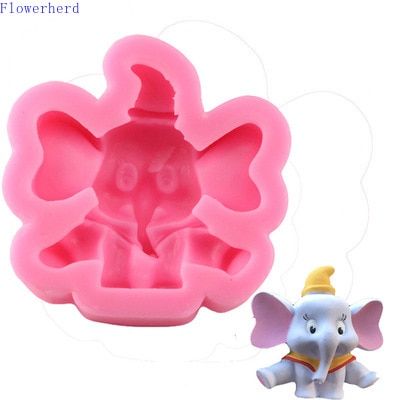 Big Ears Baby Elephant Silicone Mold Car Aroma Diffuser