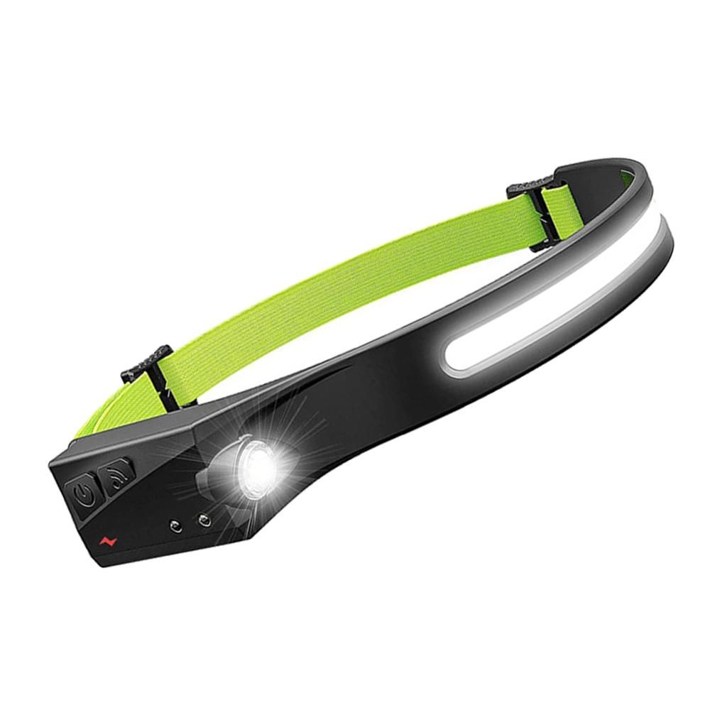 COB LED  Head Flashlight Rechargeable Lamp For Cycling Outdoor