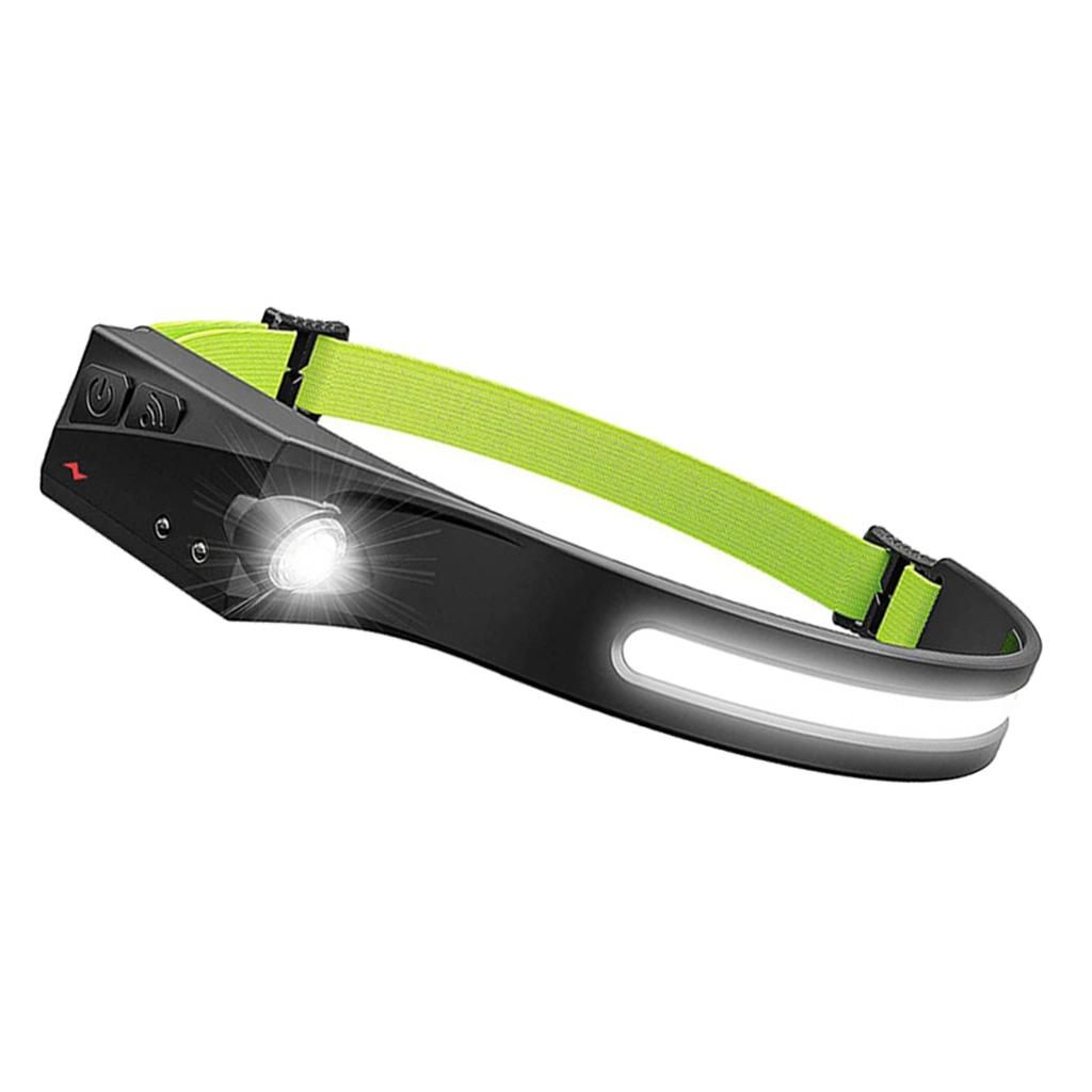 COB LED  Head Flashlight Rechargeable Lamp For Cycling Outdoor
