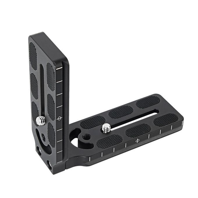 Universal Aluminum Alloy Quick Release L Plate Bracket Grip-