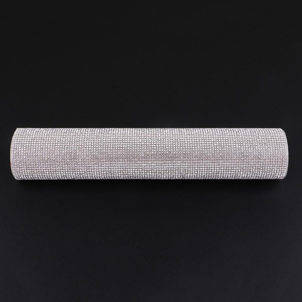 2pcs 40x24cm Bling Diamond Crystal Rhinestones Self Adhesive Sticker