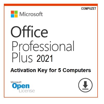Office Professional Plus 2021 Product Key - 5pcs