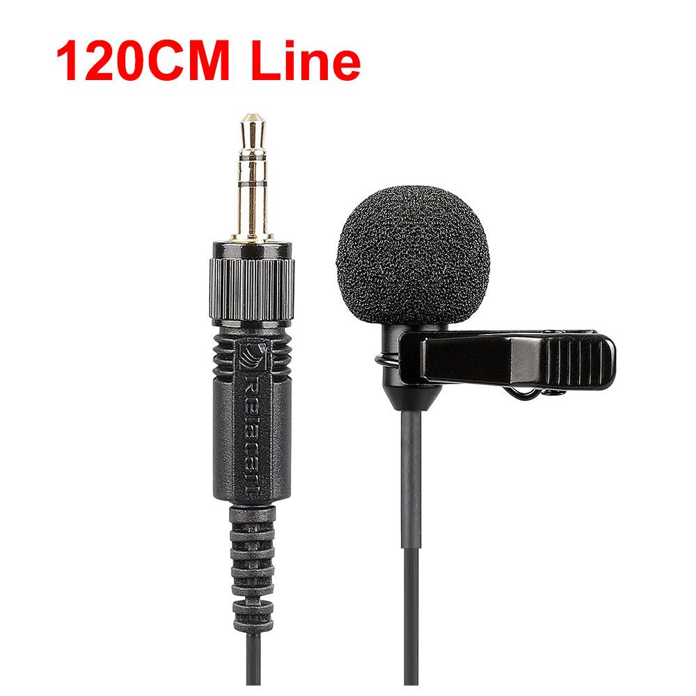 Relacart LM-P01 Microphone Lavalier Label Omni-directional Condensador Microfone Mic For IPhone Android DSLR Camera SONY Canon