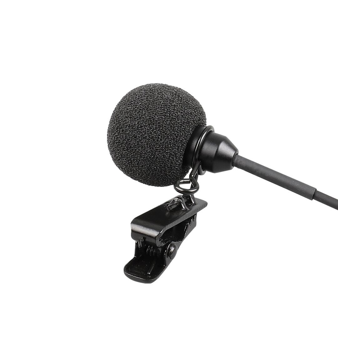 Relacart LM-P01 Microphone Lavalier Label Omni-directional Condensador Microfone Mic For IPhone Android DSLR Camera SONY Canon