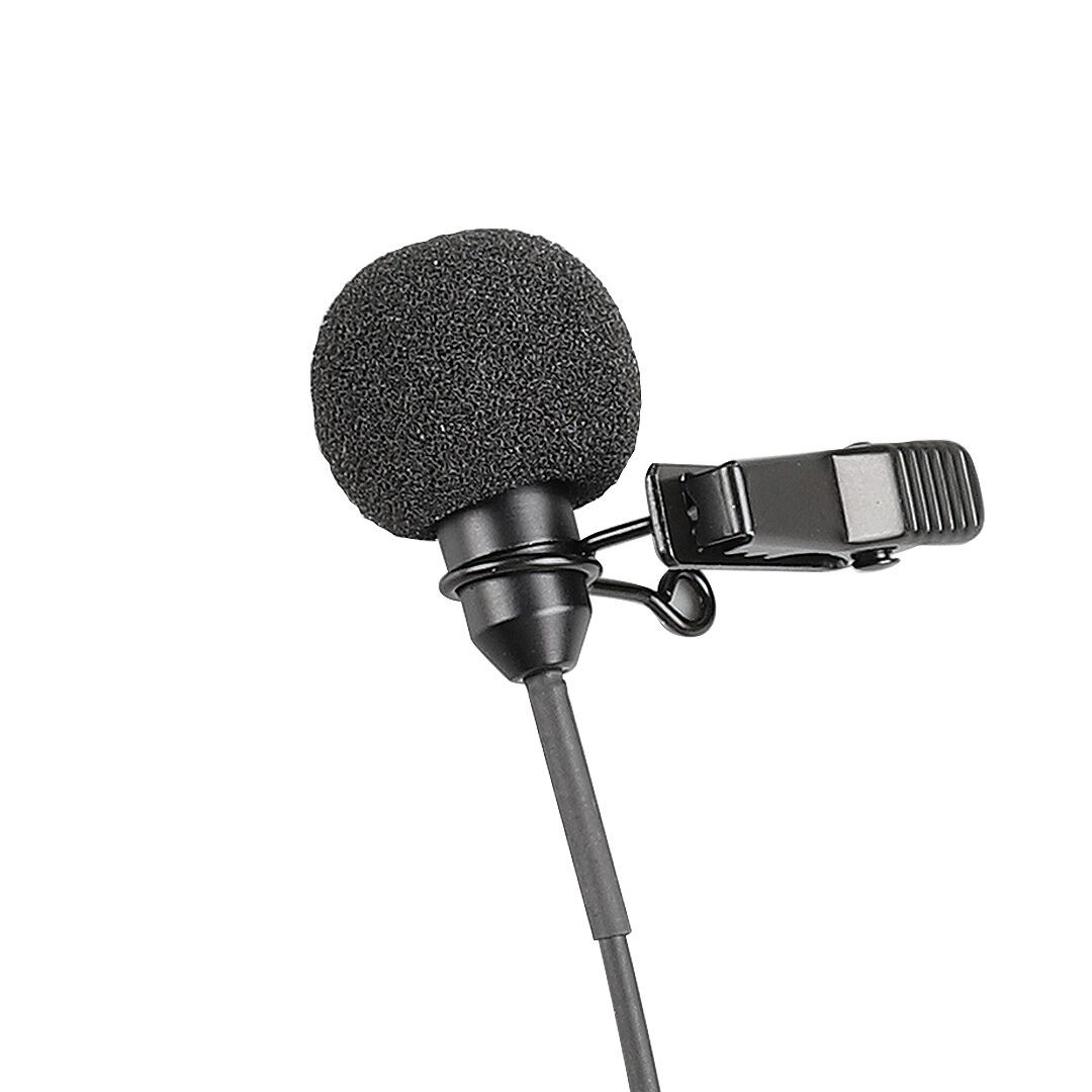 Relacart LM-P01 Microphone Lavalier Label Omni-directional Condensador Microfone Mic For IPhone Android DSLR Camera SONY Canon