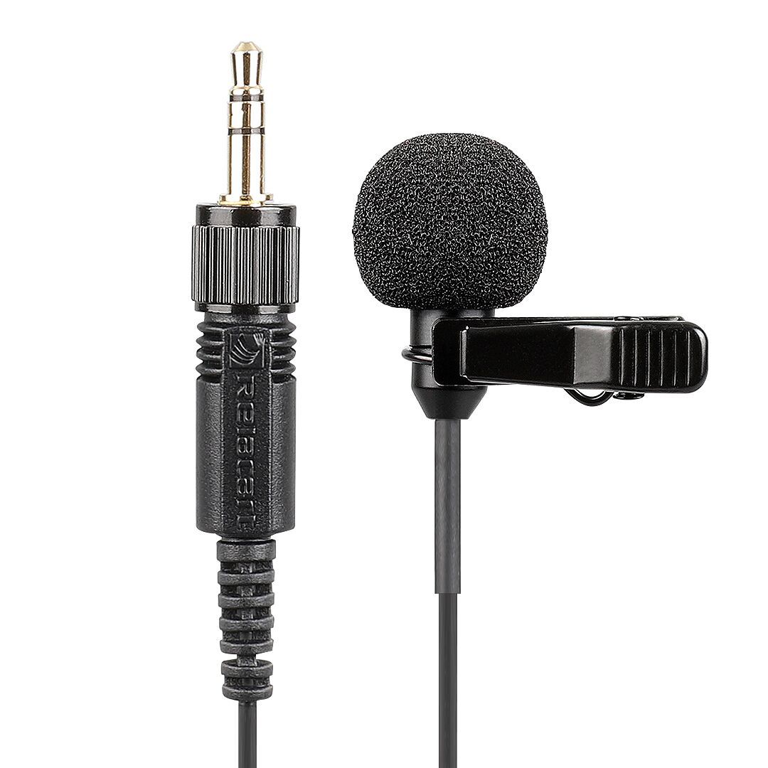 Relacart LM-P01 Microphone Lavalier Label Omni-directional Condensador Microfone Mic For IPhone Android DSLR Camera SONY Canon