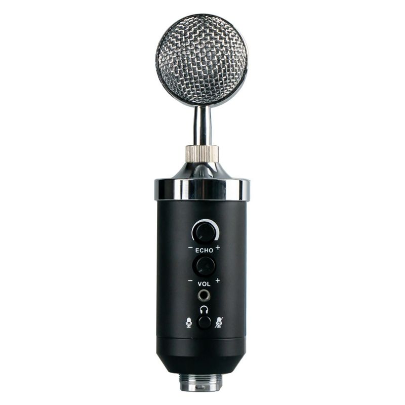 Built In Sound Card Recording Microphone Feeding Bottle Condenser Microphone Universal Card Karaoke Device