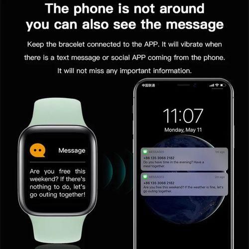 Smart Watch Earphone Set Heart Rate Monitor Multi-sport Mode