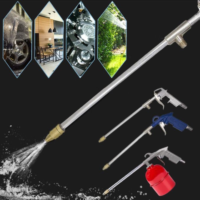 Pneumati   Leaning   Engine Water     Oil  Hannel  Leaning  -silver-Washing Gun