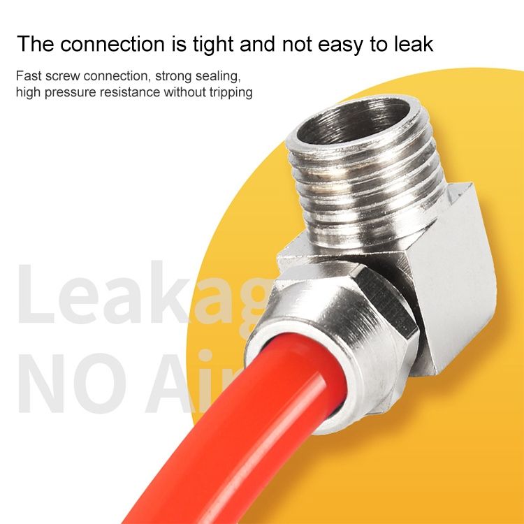 PL4-01 10pcs Copper Trachea Quick Lock Female Connector