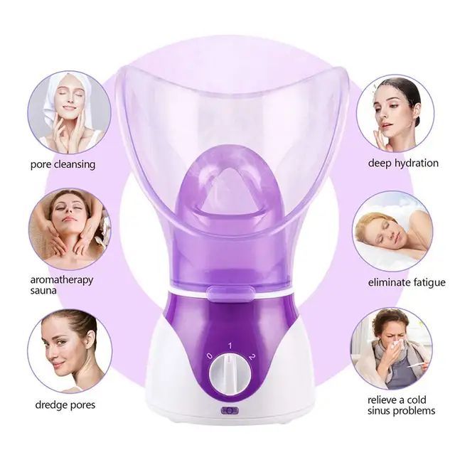 Facial Steamer ( Pore Cleansing & Deep Hydration Face Steamer)