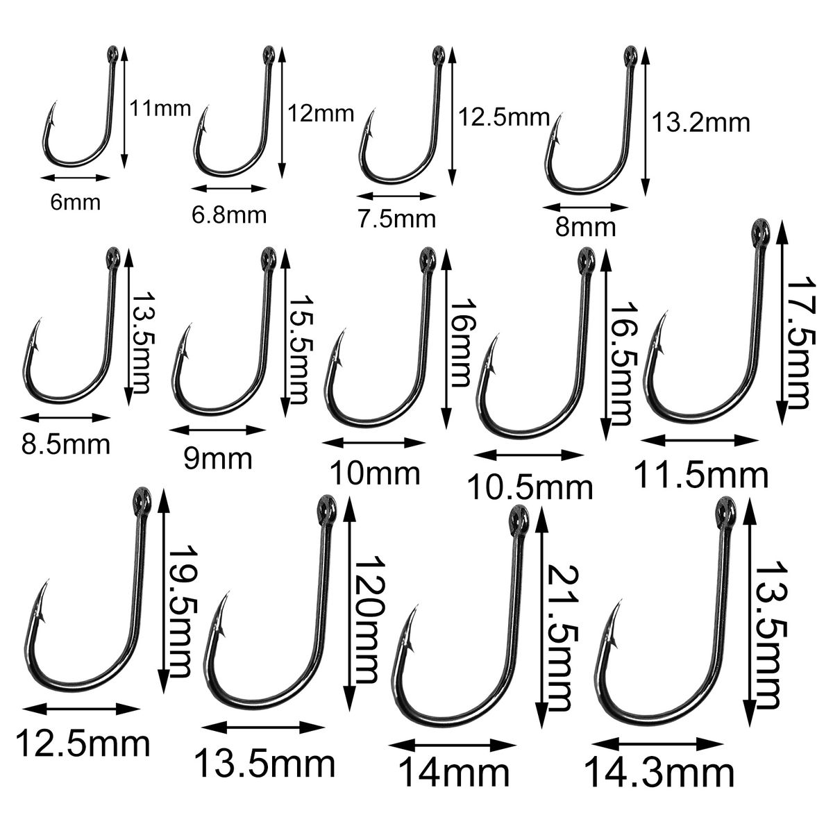 1 Box?Wide Crank ?Different Specifications?Fishing J