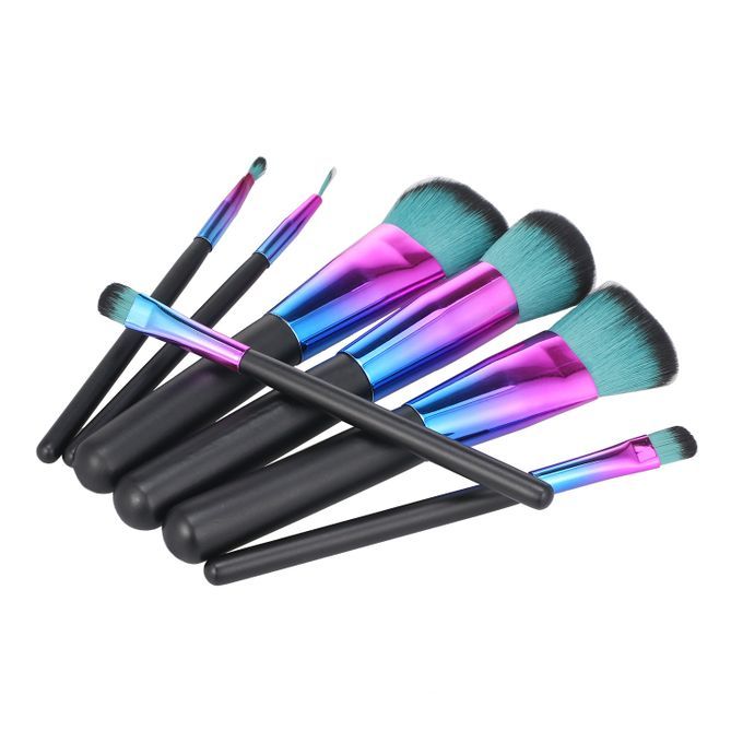 7 Pcs Makeup Brushes Colorful Makeup Brush Cosmetic Makeup-7PCS
