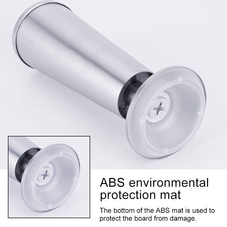 5 PCS Stainless Steel Thickened Adjustable Cupboard Foot